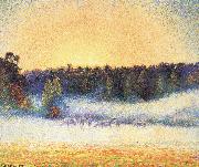 Camille Pissarro Sunsets oil painting reproduction